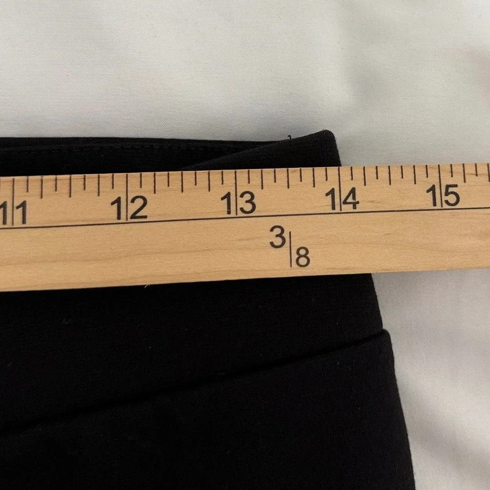 White‎ House Black Market Womens XS Black Pull On Slim Leggings Career Pants